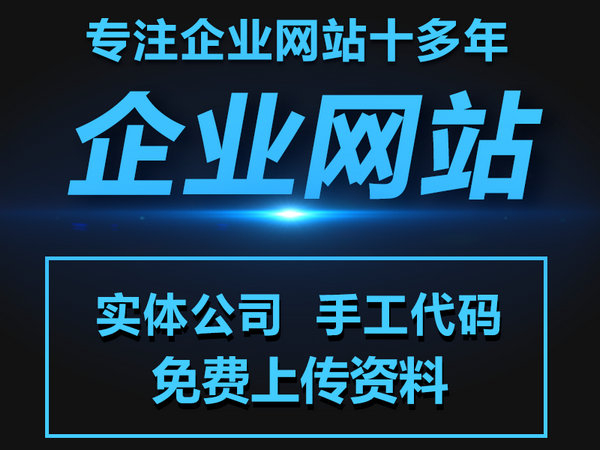 企業(yè)網站建設